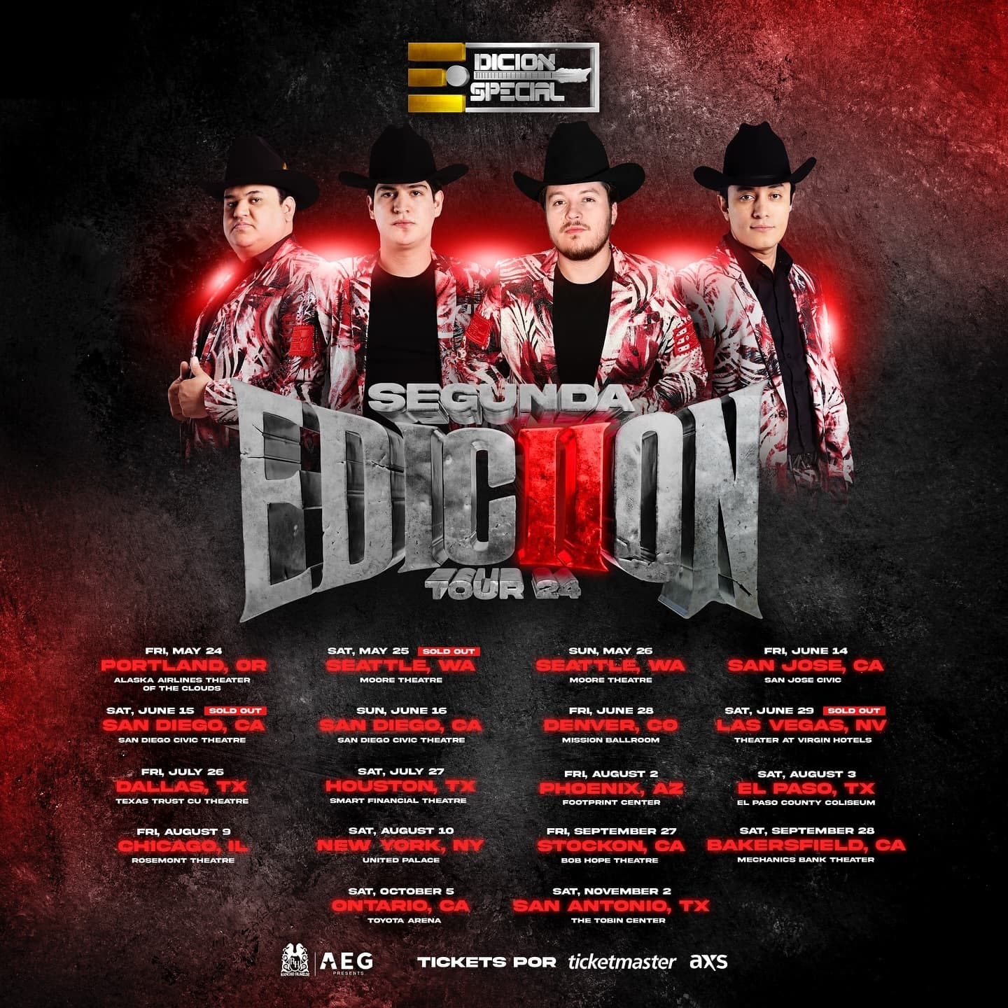 Segunda Edicion Tour 2024 flyer